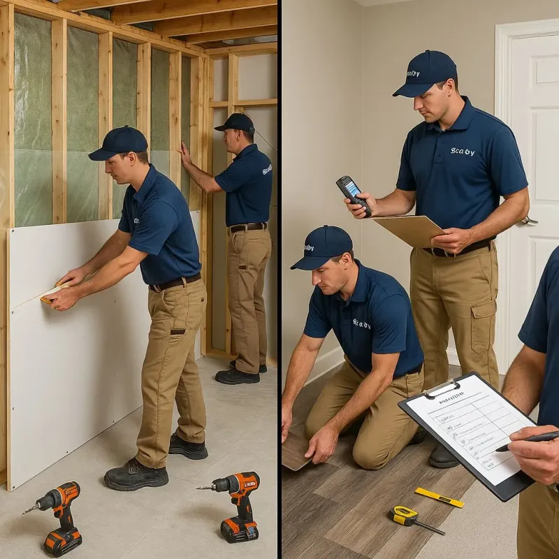 Repairs and Reconstruction process in New Milford, NJ